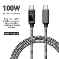 Câble USB-C tressé de 1 m, transfert de données et charge ultra-rapide, pour téléphone portable – Qualité supérieure à prix abordable