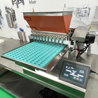 Équipement automatique de fabrication de bonbons gélifiés à petite échelle, machine à bonbons, machine à bonbons mous, machine à remplir de chocolat, machine à déposer des gélifiés