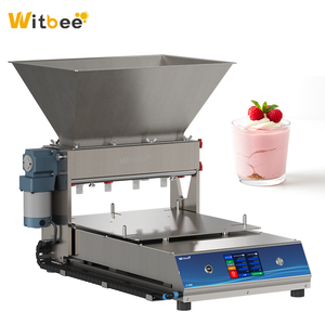 Witbee Nueva Máquina Automática de Relleno de Pasteles de Sobremesa con Control PLC 24V 100-240V Fácil de Operar para Panadería Comercial - Product Image 3