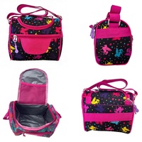 Sac à dos pour enfants imprimé sur toute la surface, sacs d'écolier, mochilas, multi-poches, ensemble de 3 pièces, sac à dos scolaire pour filles avec boîte à lunch et trousse à crayons