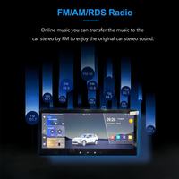 Autoradio Android, autoradio stéréo avec écran de 12,3 pouces, Carplay, Android Auto pour Toyota Corolla Cross 2022-, lecteur de navigation GPS