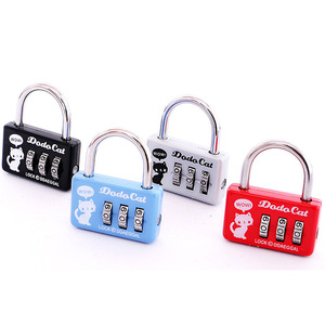 ดอดดี้แคทกุญแจล็อคแบบผสมผสาน 3 หลัก ทำจากโลหะผสมสังกะสี ขนาดเล็ก สำหรับใช้กับตู้ในหอพักนักเรียน ประตูบ้าน - Product Image 1