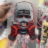 Película PET de Transferencia de Calor DTF Ecológica de Tacto Suave, Etiquetas Termoadhesivas, Pegatinas Personalizadas con Logotipo para Textiles