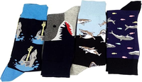 Chaussettes habillées à motifs amusants pour hommes Funny Novelty Crazy Design Cotton Socks Gift for Men