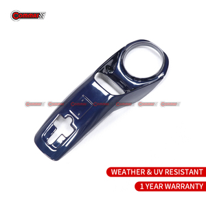 Bule Style Dry Carbon Fiber Engine Lock Cover Cabin <b>Interior</b> Kit for Ferrari 488 OEM Style Engine protection Cover Decoration - Product Image 2