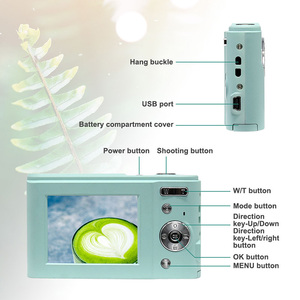 Autofocus Digital <strong>Camera</strong> for Teens Self-Timer FHD 48MP 16X Zoom IPS Screen Compact Portable Video Cameras - Product Image 4