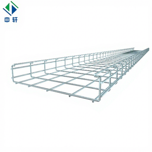 Dây thép mạ kẽm lưới thang khay mạnh mẽ và bền cho xây dựng công nghiệp Cáp đặt - Product Image 1