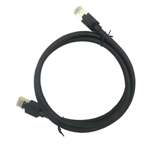 Cable Ethernet Cat8 SFTP de Alta Velocidad, Cable de Conexión RJ45 con Conductor de Cobre Puro de 28AWG, Cable Redondo Negro de 1m a 30m - Product Image 1