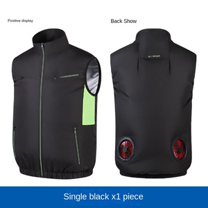 Người Đàn Ông Của Giản Dị Làm Mát Vest <span class=keywords><strong>Fan</strong></span> Cho Mùa Hè Ngoài Trời Xây Dựng Nhiệt Phòng Chống Điều Hòa Không Khí Quần Áo Cho Thoải Mái Làm Việc - Product Image 6