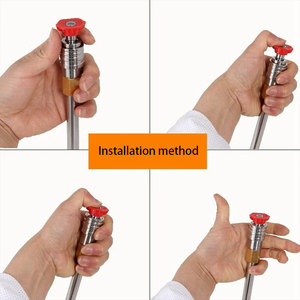 3/8 cambio <span class=keywords><strong>a</strong></span> adaptador macho hembra M22 nuevo conector rápido de autobloqueo accesorios de <span class=keywords><strong>manguera</strong></span> de <span class=keywords><strong>pistola</strong></span> de alta presión de fácil liberación - Product Image 3
