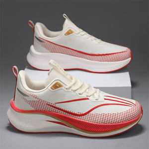 Chaussures de course unisexes professionnelles de haute qualité avec plaque en carbone, légères, respirantes, amortissantes, style classique, empeigne en mesh - Product Image 2