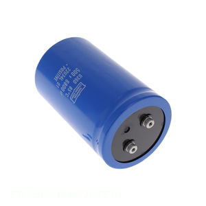 Distribuidor Autorizado E36D501LGN682MFE3U Condensador de Aluminio de 6800 uF, 20%, 500V, Montaje en Chasis con Tornillo - Product Image 1