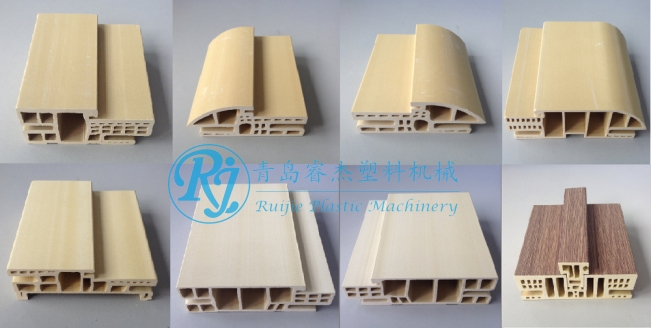 WPC PVC Vinyl Door Frame and PVC Window Profile Production Line