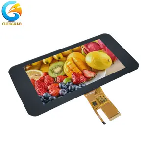 Lcd Manufacture 2000 Nit Sunlight Readable 7 inch 1024*600 Industrial Capacitive Touch Lcd Monitor Screen