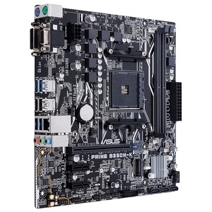 Carte mère <span class=keywords><strong>ASUS</strong></span> PRIME B350M-K AM4 à prix abordable, compatible AMD Ryzen <span class=keywords><strong>2000</strong></span> 3000 5000, double DDR4 32 Go avec VGA DVI pour ordinateur de bureau - Product Image 1