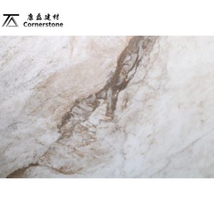 Dalles de porcelaine grand format KLA180 en pierre frittée, panneau mural grand format 1600*3200mm, design aspect <span class=keywords><strong>marbre</strong></span> de luxe, dalle de pierre frittée pour comptoir - Product Image 3
