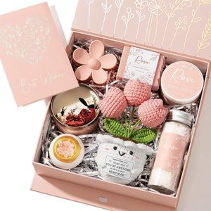 Cestas <span class=keywords><strong>de</strong></span> Regalo Relajantes para Spa, Set <span class=keywords><strong>de</strong></span> Baño para el Hogar, Kit <span class=keywords><strong>de</strong></span> Autocuidado, Regalos <span class=keywords><strong>de</strong></span> Agradecimiento, Cumpleaños, Día <span class=keywords><strong>de</strong></span> la Madre, Pascua para Mujeres, Personalizadas con Impresión UV - Product Image 1