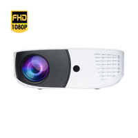 Projecteur haut-parleur LED blanc P1 de haute qualité pour systèmes de cinéma maison, jeux d'intérieur, lumières de Noël, projecteur, cadeau du Nouvel An