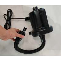 Pompe à air électrique haute pression 1200W, gonfleur et dégonfleur rapide pour tapis de gymnastique gonflable, pont flottant