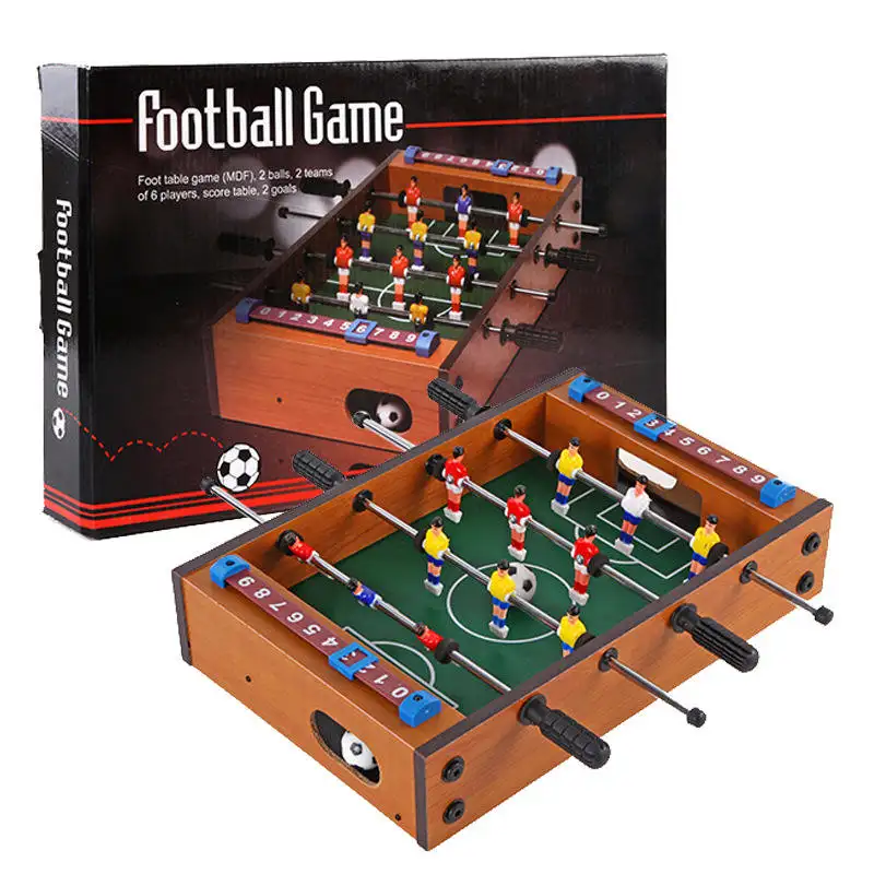 Mini jogo de futebol de mesa, para crianças e adultos, tabelas de futebol em mesa