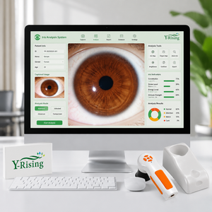 Cámara de <span class=keywords><strong>Iris</strong></span> de Alta Definición de 12MP: Imagenología y Análisis de Pupilas, Conexión Inalámbrica Wi-Fi a PC, Mapeo de Órganos, Especializada en Iridología - Product Image 1