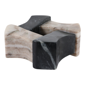 Scultura Moderna in Marmo a Forma di Diamante, Figurina Artistica per Arredamento Casa, Ufficio e Bagno - Product Image 6