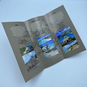 Brochure pliée en trois, 200 g/m², 280 x 210 mm, remarquable, pour atelier de réparation, outils, sac en polyéthylène, tasse, chapeau, écharpe, langue japonaise, yoga, salle de sport - Product Image 2