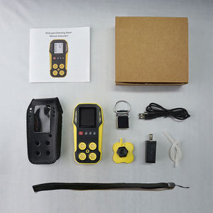 Détecteur de gaz multi-gaz portable pour enregistrement de données, utilisé pour les gaz toxiques dans les espaces confinés, détecteur de gaz 4-en-1 utilisant la technologie ShiAn - Product Image 3