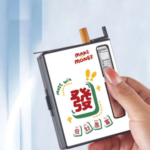 Phim hoạt hình Thuốc Lá Trường hợp khí nhẹ hơn ngọn đuốc màu xanh ngọn lửa Hello Kitty kuromi 12 cái Hộp Thuốc Lá - Product Image 6