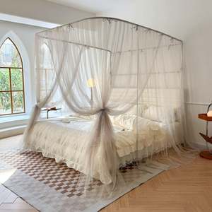 Custom Luxury Bed <b>Curtains</b> for All Seasons Girls <b>Princess</b> Room Bedroom - Product Image 4