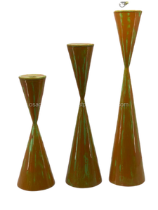 Bougeoir rond rouge en métal de haute qualité, 20 pièces, support de bougie en fer pour décoration de maison pour fête de mariage - Product Image 5