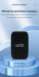 Mini Box AI Android Wireless CarPlay Android Auto <span class=keywords><strong>YouTube</strong></span> Netflix Personalizzabile Portatile Multimedia per Auto Adatto al 98% delle Auto - Product Image 2