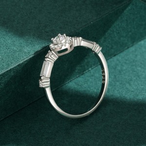 Gioielli Ada Pronti per la Spedizione, Basso MOQ 1pz, Nuova Moda Anelli da Donna in Vero Argento Sterling S925 - Product Image 4