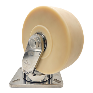 VIMA Neues Produkt 8 Zoll 200mm drehbares Nylon-Edelstahl-Rollen rad 2500kg Trolley Cart Container Heavy Duty <span class=keywords><strong>Caster</strong></span> - Product Image 1