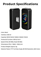 Clé USB 3.0 en métal neuve en gros avec écran TFT 256 Go – Stockage de données haute vitesse pour entreprises