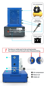 CRI250 Diesel Common Rail <span class=keywords><strong>Tester</strong></span> Piezo CRIN Inyector AHE Stroke Simulator Air Residual Gap Probador de medición eléctrico - Product Image 5