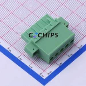 KF2EDGKBM-5.0-5P Plug-in Terminal Block P=5mm Connector Plug Screw Fixing 1x5P 5mm - Product Image 2