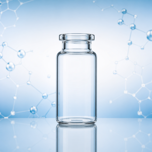 Thick Wall High Clarity Blank Peptide Glass Xilin Vials Multi Size Options for Long Term Biochemical Sample Preservation - Product Image 3