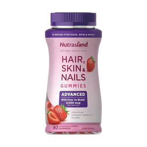 Suplemento de Salud, Gomitas Multivitamínicas con Biotina para la Salud Avanzada del Cabello, la Piel y las Uñas, Personalizable, 6000mcg de Biotina - Product Image 1