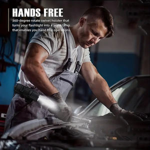 Support de lampe torche d'extérieur en gros, pivotant à 360°. Boîte de rangement rotative étanche pour les voyages - Product Image 3