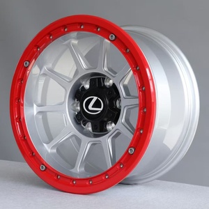 Jante forgée sur mesure pour pick-up tout-terrain 6x139.7, <span class=keywords><strong>17</strong></span> 18 19 20 pouces, pour Lexus GX 460 19*7.5, avec anneau anti-déchirure authentique - Product Image 4