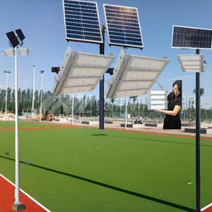 Nhà Máy mua IP65 Đèn Pha 300W sân vận động thể thao ánh sáng năng lượng mặt trời nhôm sân tennis chiếu sáng - Product Image 5