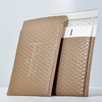 Enveloppes Bulle Écologiques en Poly, Polymailers d'Expédition, Emballage Marron Rembourré avec Logo pour Courrier