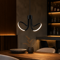 Ampoule LED décorative NEXcell 12W à double aile, culot E26 ou E27, pour éclairage suspendu de café ou d'hôtel