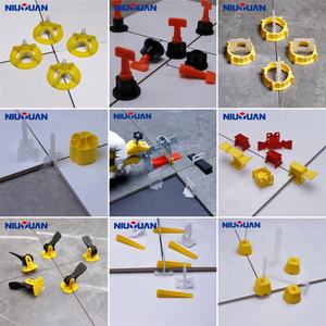 NIUYUAN 100Pcs Pengatur Jarak Keramik Sistem Perataan Ubin Set 1mm 1.5mm 2mm 2.5mm 3mm - Product Image 6