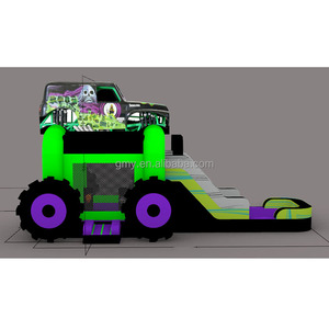 Gran Oferta: <span class=keywords><strong>Castillo</strong></span> <span class=keywords><strong>Hinchable</strong></span> con Tobogán Acuático, Modelo Grave Digger Big Bounce House Monster Truck, Compre <span class=keywords><strong>Castillo</strong></span> <span class=keywords><strong>Hinchable</strong></span> con Soplador - Product Image 2