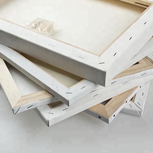 Venta al por mayor 18*24cm 380g lona estirada en blanco pintura lienzo de Artista para <span class=keywords><strong>la</strong></span> galería - Product Image 6