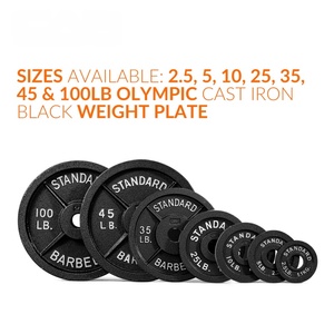 Cast Iron Competition Plates Customized Colors Premium Strength Training Workout <b>Weight</b> Paint <b>Barbell</b> Tray Universal Use - Product Image 3