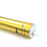 Bouteille pulvérisateur cosmétique cylindrique en aluminium 100ml 450ml, laquée mate, légère, résistante à la corrosion, avec bouchon couronne, pour protection solaire et stylisation