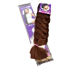 Extensiones de Cabello <span class=keywords><strong>Jumbo</strong></span> Braids Negras Retardantes de Llama para Mujer, Trama Única de 82 Pulgadas, Venta al por Mayor, Trenzas Twist Expressions - Product Image 6